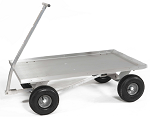 Aluminum Pull Wagon with Articulating Handle thumb