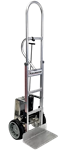 Battery-Powered Hand Truck with Brake and Vertical Grip Handle thumb