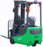 Ekko Power Drive and Lift 3 Wheel Forklift 189" Lift 3300lb Capacity with Lithium-Ion Battery thumb