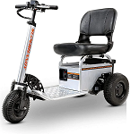 Industrial Ride-On Electric Cart with Tugger Option All-Terrain Wheels - 2600lb Capacity thumb