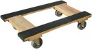 Wood 4-Wheel Piano H Dolly with Rubber Belting thumb