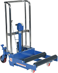 Manual Compact Stacker for Roll Materials - 38" Lift thumb
