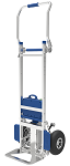 Multi-Purpose Powered Stair Climbing Hand Truck with Brakes - 375lb Capacity thumb