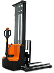 NOBLELIFT Fully-Electric Straddle Stacker - 114" Lift thumb