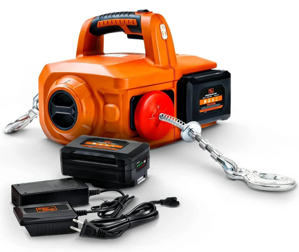 Portable Electric Winch Hoist Crane with Lithium-Battery thumb