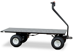 X-Long Electric Powered Flatbed Cart thumb