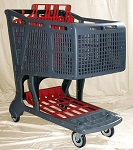 All Plastic Shopping Cart thumb