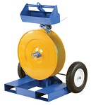 Heavy Duty Strapping Cart with Fork Pockets thumb