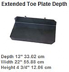 Extended Toeplate For Powermate L-1 Or LE-1 Hand truck  thumb