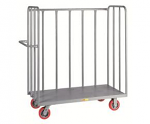 3 Sided Steel Bulk cart Mover with Tubular Sides thumb