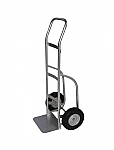 Welded Aluminum Hand Truck with 10" Pneumatic Tires thumb