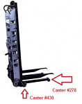 Replacement Casters for Escalera ForkLift Hand Truck RLA and MLA Models thumb