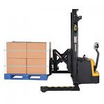 Electric Lift Truck with Powered Fork Reach thumb