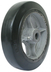 Wesco 8" x 2" Cast Iron Moldon Rubber Wheel thumb