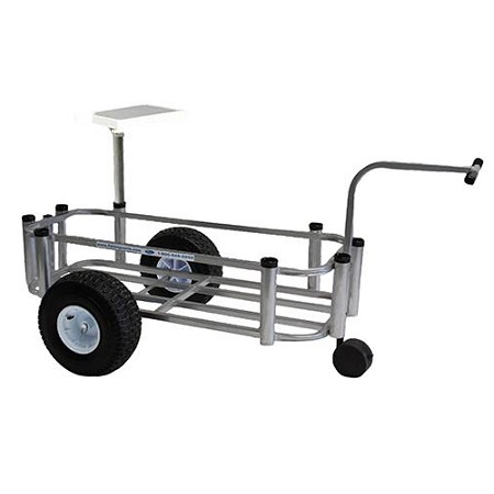 Beach Cart-surf Cart-fishing Cart, Wheeleez W/receiver Arm Powder